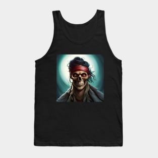 Skull Mask Stranger Tank Top